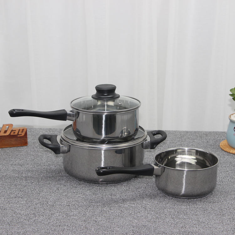 Cookware Set (5pcs Stainless Steel)