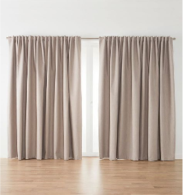 Blackout Curtains – 2-Way, Installed