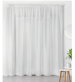 Sheer Curtains – 2-Way, Installed