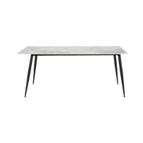 6-Seater Ceramic Dining Table (160x90 cm)
