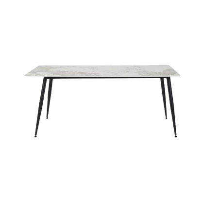 6-Seater Ceramic Dining Table (160x90 cm)