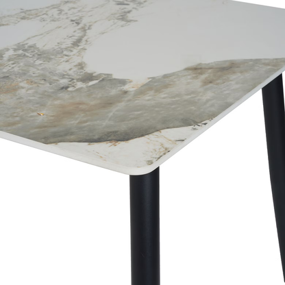 6-Seater Ceramic Dining Table (160x90 cm)