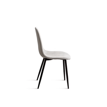 Dining Chair - Beige and Black