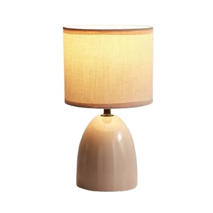 Beige Ceramic Table Lamp