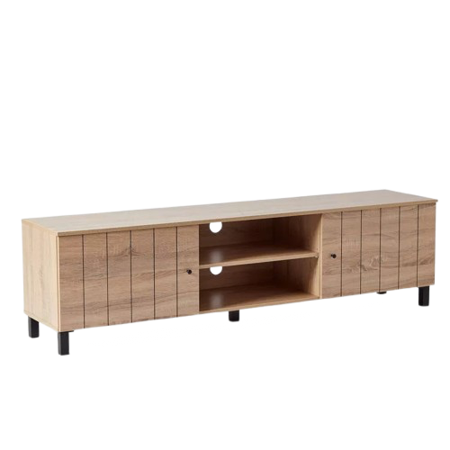 Wooden TV Stand with Storage