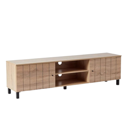 Wooden TV Stand with Storage