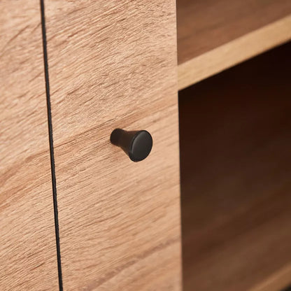 Wooden TV Stand with Storage