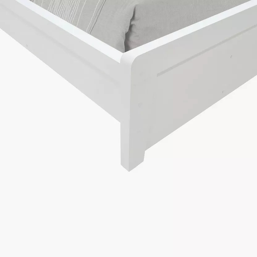 Queen Bed Frame - White (160x200 cm)