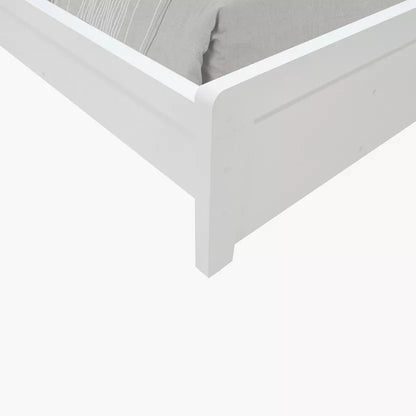 Queen Bed Frame - White (160x200 cm)