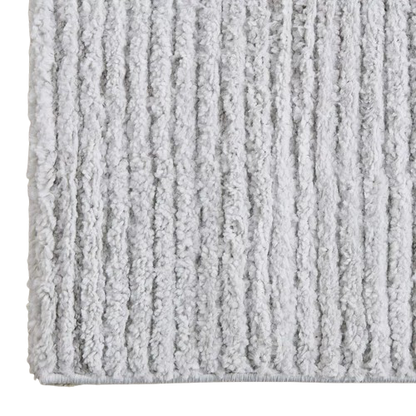 Modern Textured Rug – Light Grey (150x200 cm)