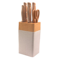 7-Piece Knife Set with Block