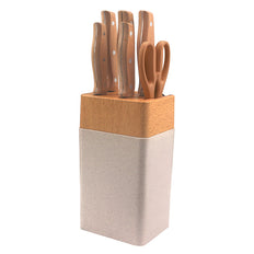 7-Piece Knife Set with Block