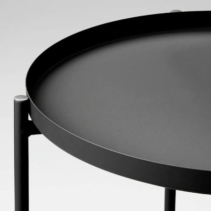 Black Nightstand Table