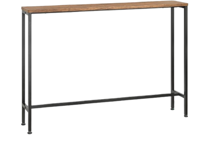 Wooden Finish Console Table (120 cm)
