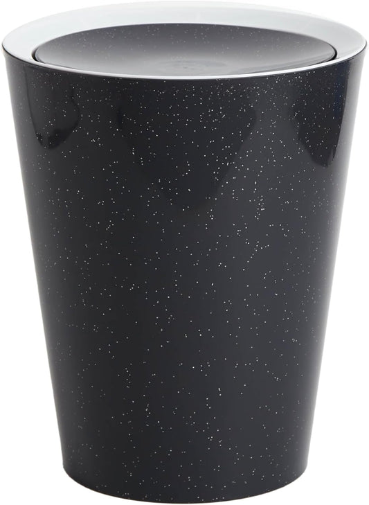 Black Kitchen Trash Bin