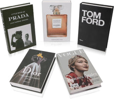 5-Piece Decorative Fake Books – Luxury Modern Design