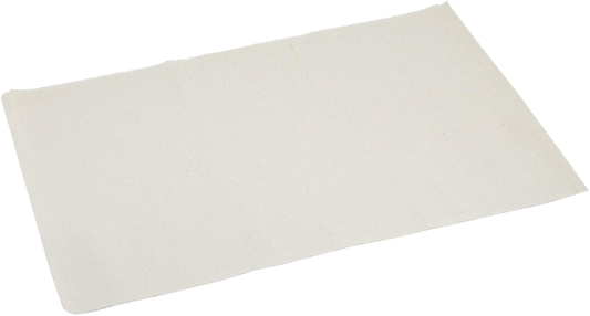 Cotton Ribbed Placemat – Beige (45x30 cm)