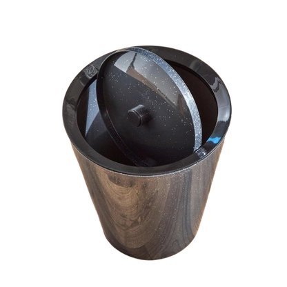 Black Kitchen Trash Bin
