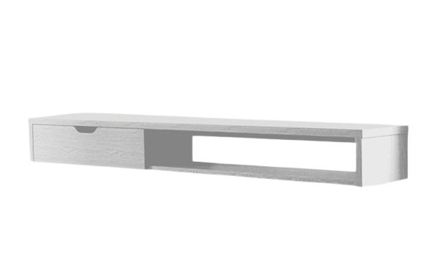 Wall TV Unit Console – White