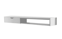 Wall TV Unit Console – White