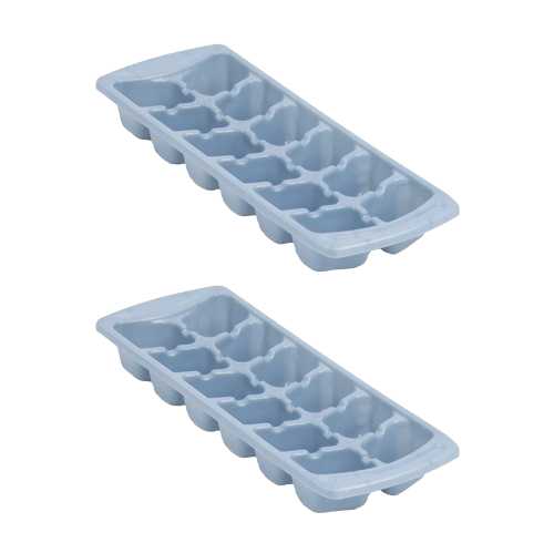 Ice Cube Tray (2pcs, 12 Cubes Each)