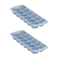 Ice Cube Tray (2pcs, 12 Cubes Each)