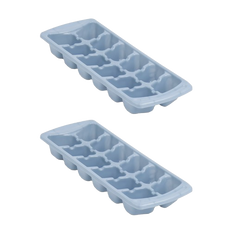 Ice Cube Tray (2pcs, 12 Cubes Each)
