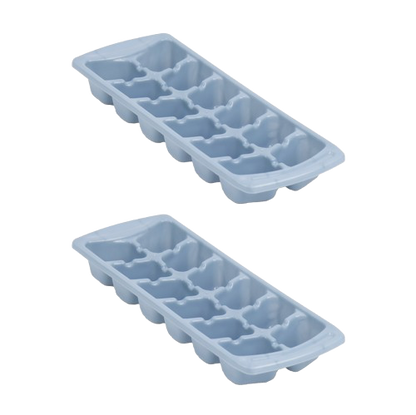 Ice Cube Tray (2pcs, 12 Cubes Each)