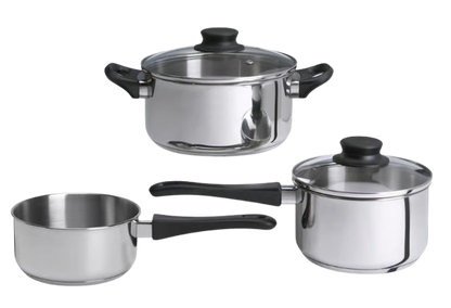 Cookware Set (5pcs Stainless Steel)