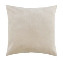 Filled Beige Cushion (40x40 cm)