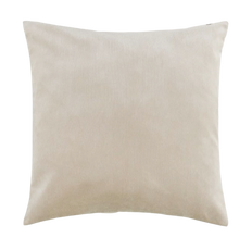 Filled Beige Cushion (40x40 cm)