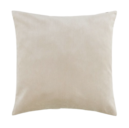 Filled Beige Cushion (40x40 cm)