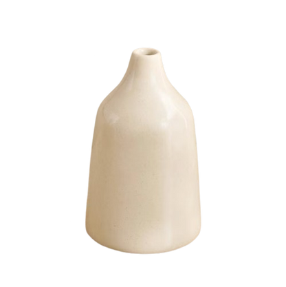 White Ceramic Vase – Narrow Neck