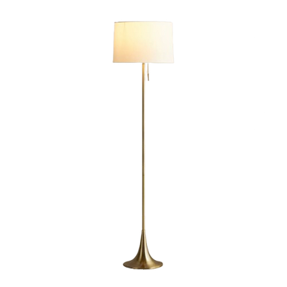 Floor Lamp - White & Gold (152 cm)