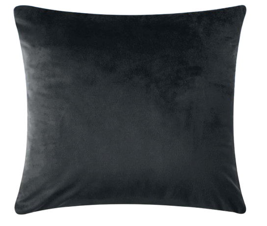 Filled Black Cushion (40x40 cm)