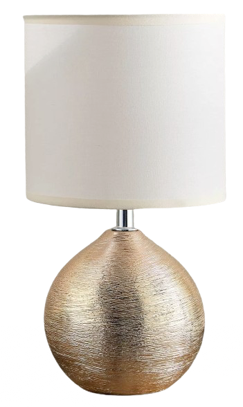 Table Lamp - White and Gold