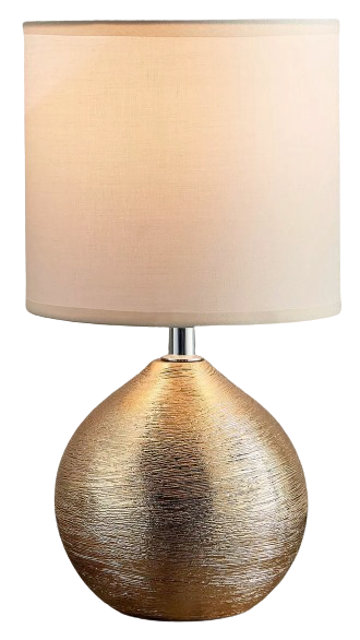 Table Lamp - White and Gold