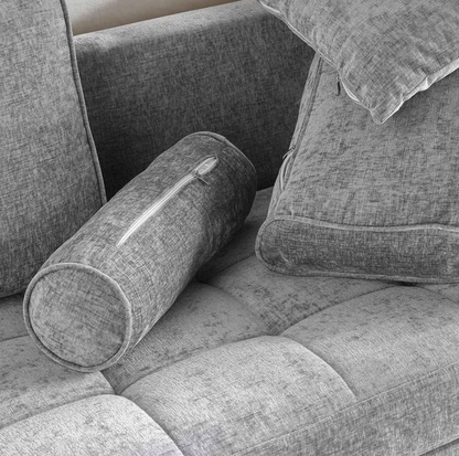 Modern 3-Seater Sofa – Dark Grey