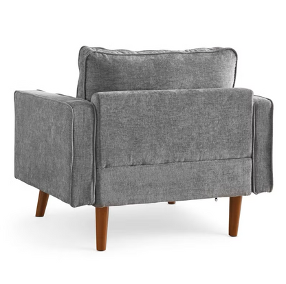 Modern Armchair - Dark Grey