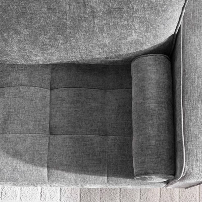 Modern Armchair - Dark Grey