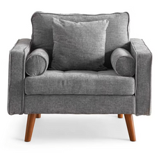 Modern Armchair - Dark Grey