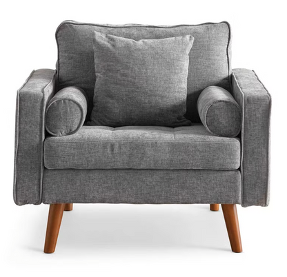 Modern Armchair - Dark Grey