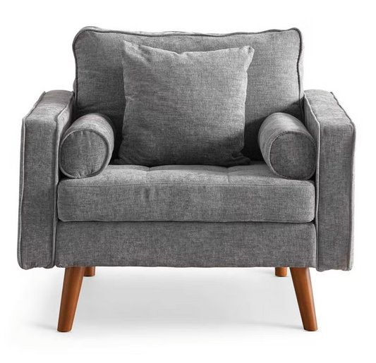 Modern Armchair - Dark Grey