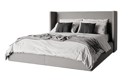 Queen Imperial Bed Frame - Grey (160x200 cm)