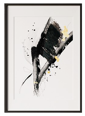 ARTWALL WITH BLACK FRAME (Design 11)