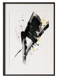 ARTWALL WITH BLACK FRAME (Design 11)