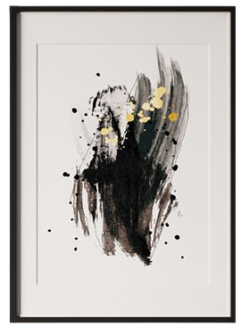 ARTWALL WITH BLACK FRAME (Design 12)
