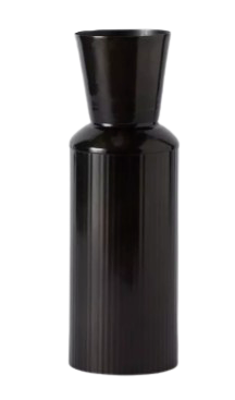 SMALL DECORATIVE VASE - DARK (CYLINDRICAL)