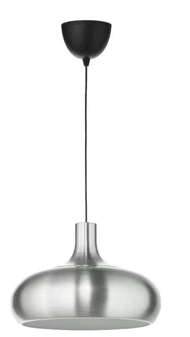 CEILING LAMP - METALLIC CIRCULAR (BULB E27)