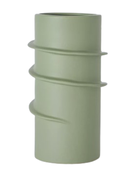SMALL DECORATIVE VASE - GREEN